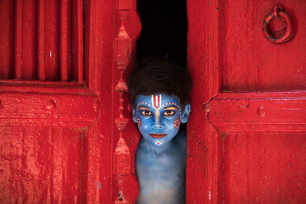 Krishna india photograph rehahn