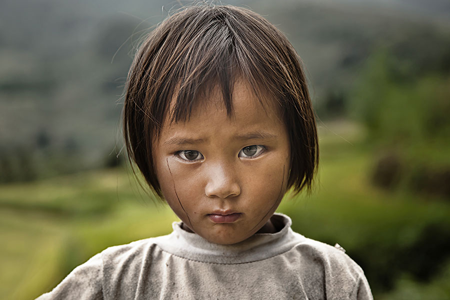 children vietnam portraits rehahn