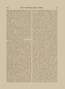 Scan of George Davison’s article "Impressionism in Photography", Part IV, published in The Photographic Times, February 6, 1891