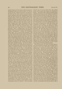 Scan of George Davison’s article "Impressionism in Photography", Part III, published in The Photographic Times, January 30, 1891