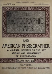 Cover of The Photographic Times and American Photographer