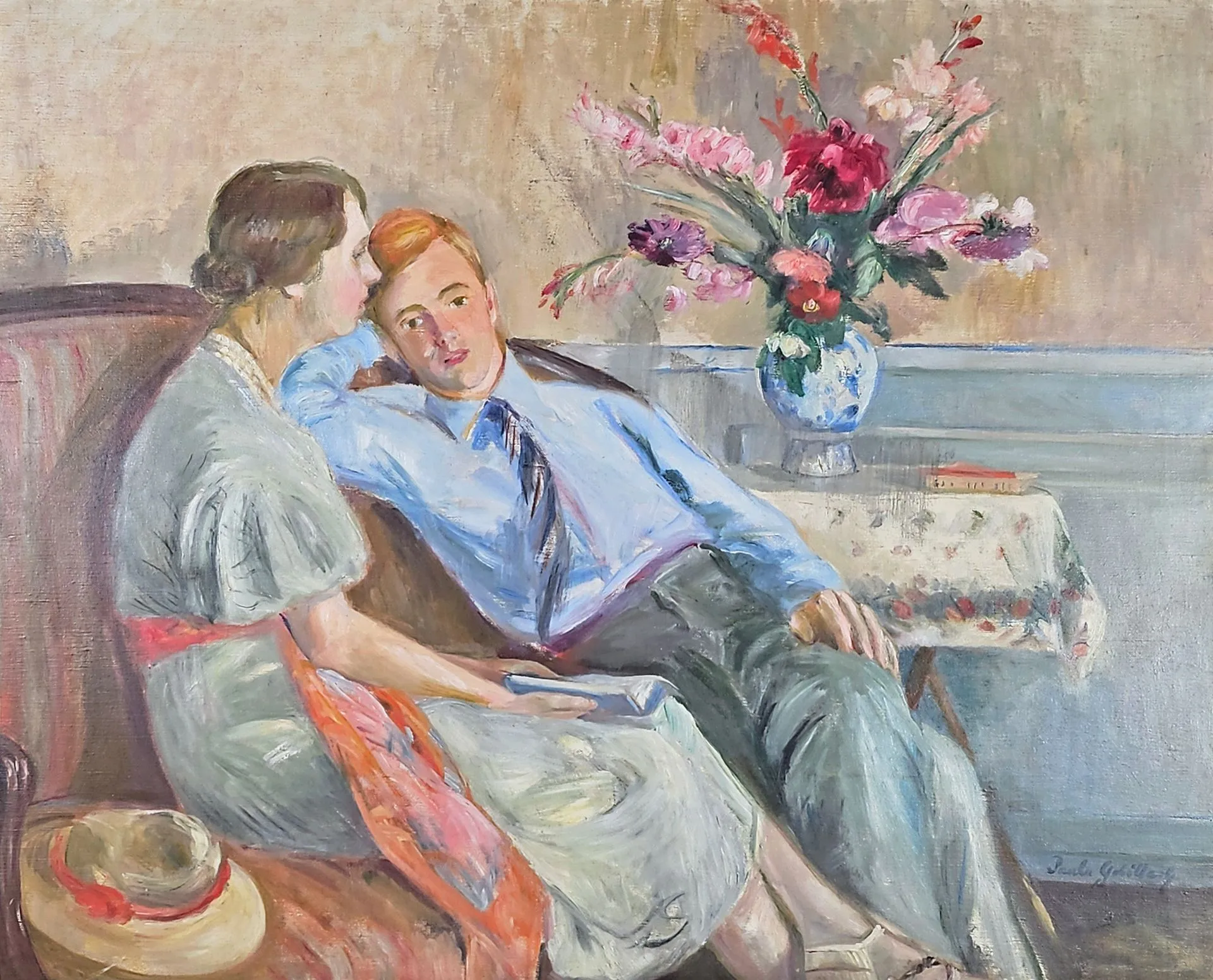 Jeannie et François Valery - Paule Gobillard - Réhahn Collection