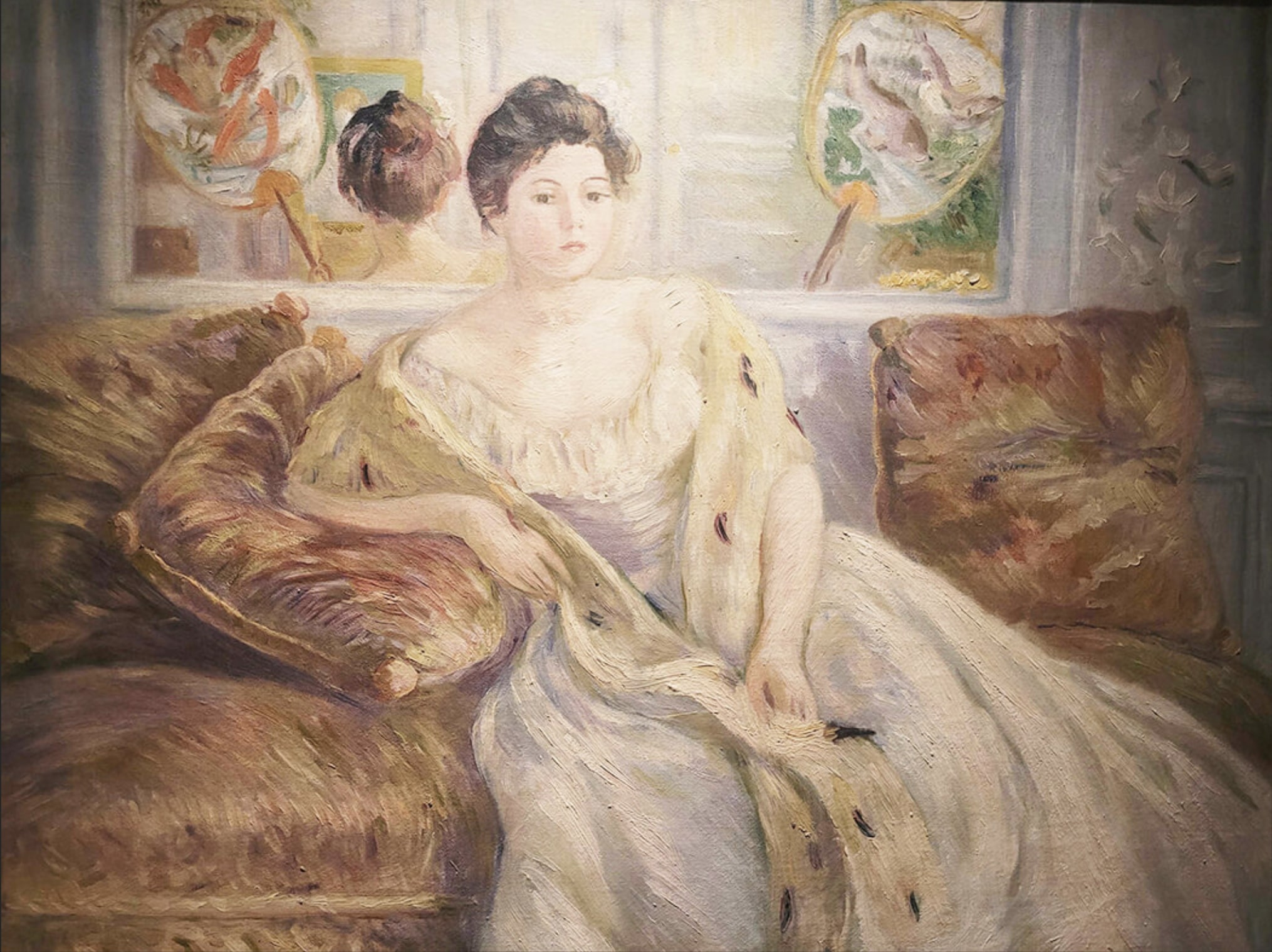 Julie Manet - Jeune femme à l’étole d’hermine