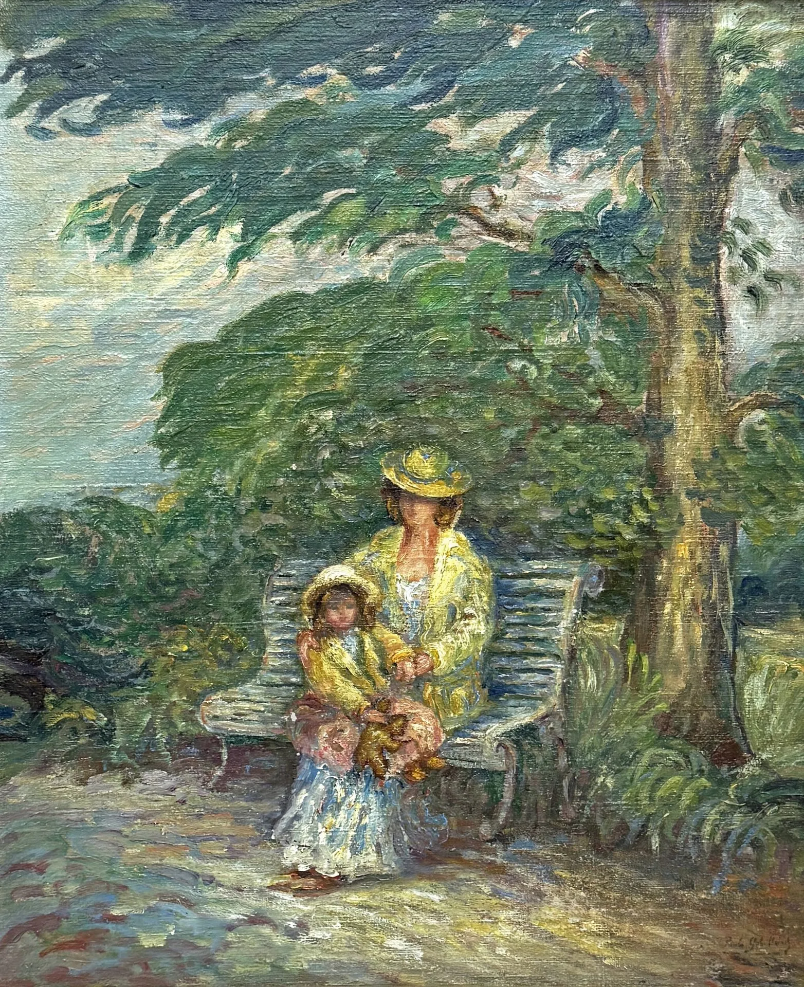 La pause opportune - Paule Gobillard - Réhahn Collection