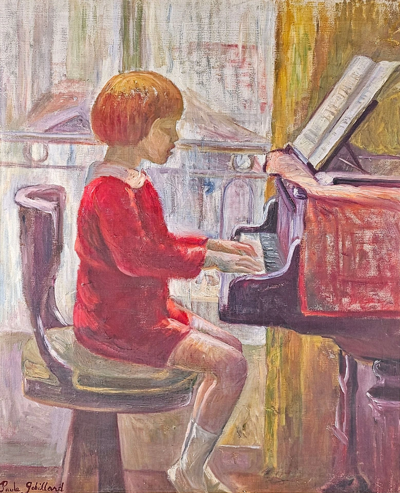 The Piano (François Valéry) - Paule Gobillard - Réhahn Collection