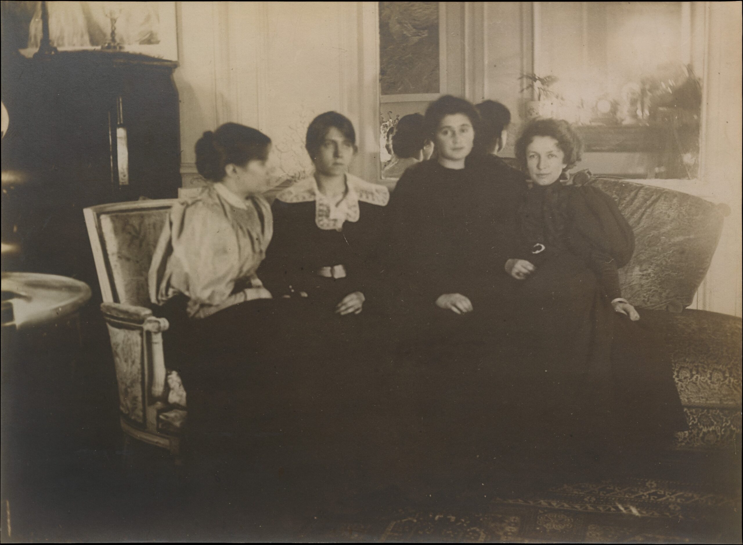 Paule Gobillard, Jeannie Gobillard, Julie Manet, and Geneviève Mallarmé, Edgar Degas, 1895
